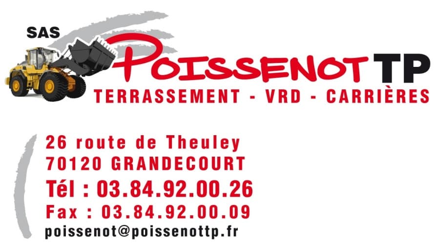 Logo de l'entreprise POISSENOT T.P.