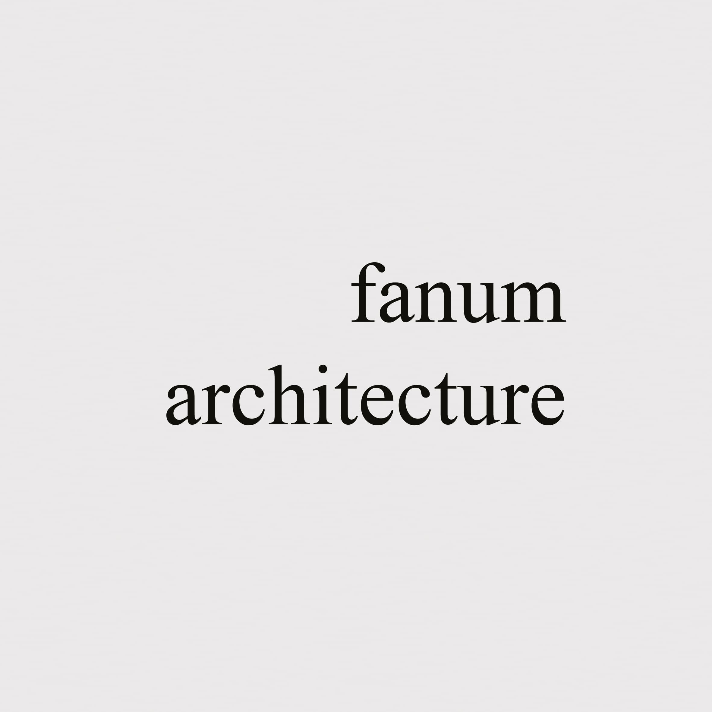 FANUM ARCHITECTURE