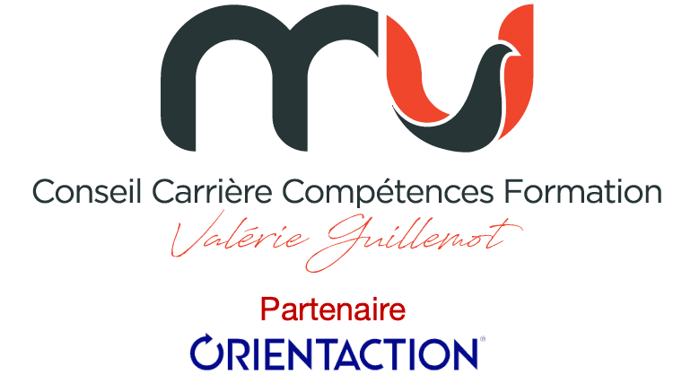Logo de l'entreprise Valérie Guillemot Conseil Carrière et Compétences - MU Formation® - Orientaction®